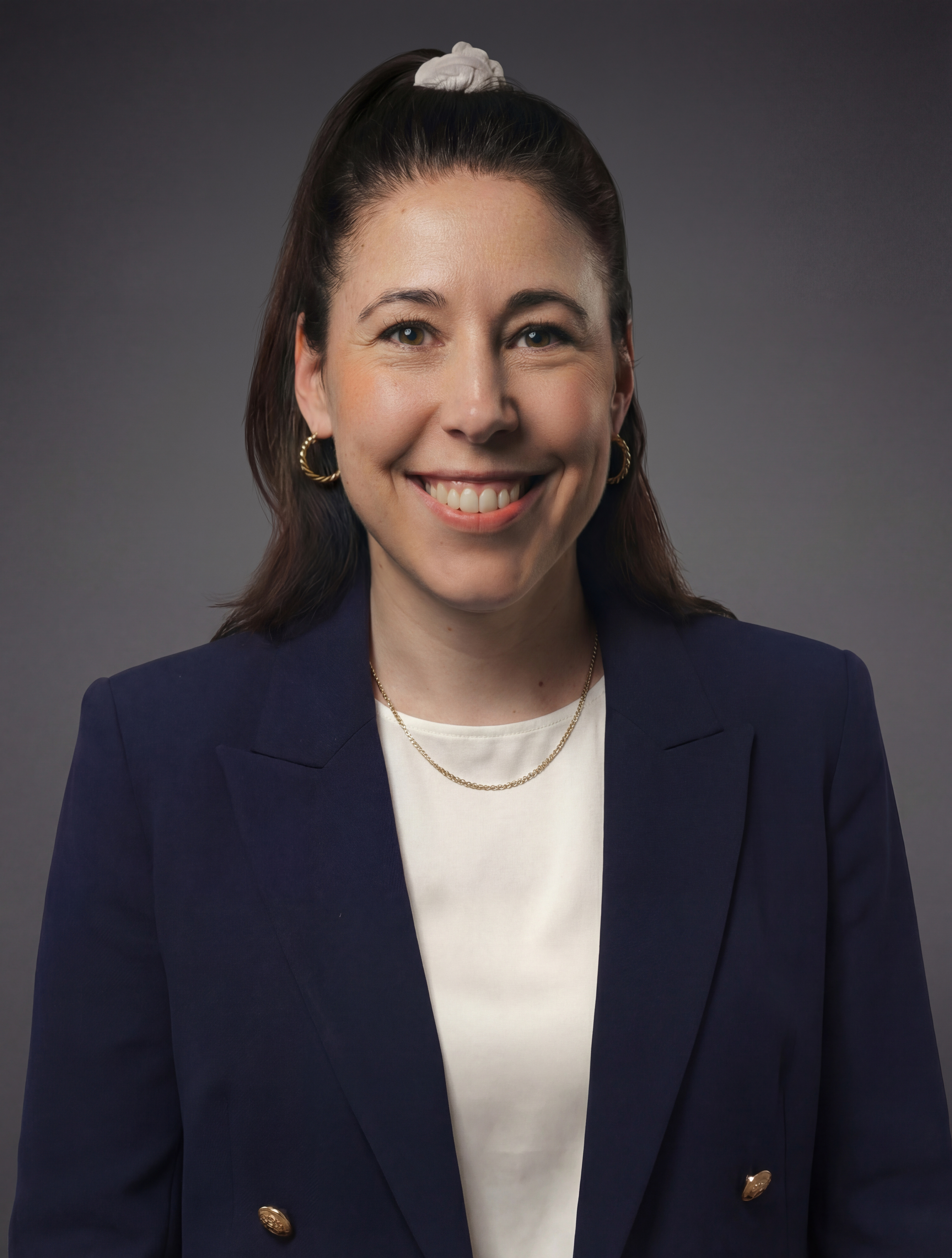 High-end virtual corporate headshot for remote executive